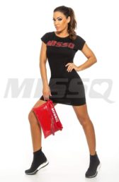 Rubi zsebes fekete ruha