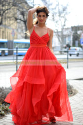 Hullám tüll maxi ruha