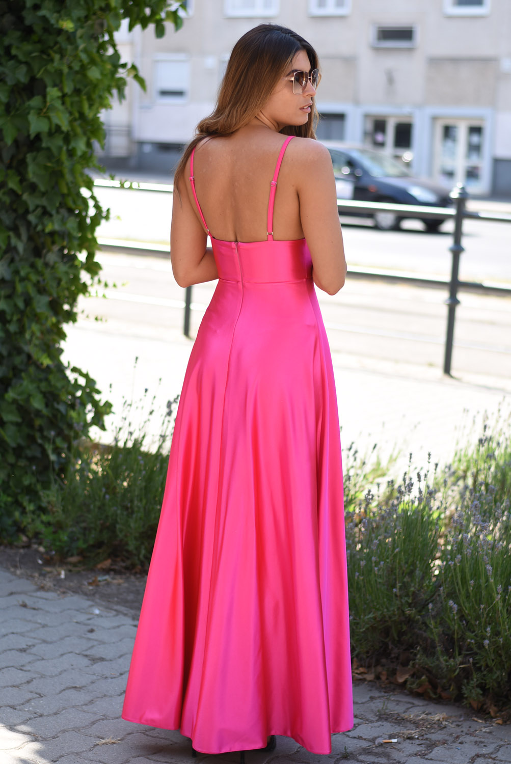 Oscar pink maxi ruha