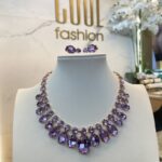 Double nyaklánc + fülbevaló