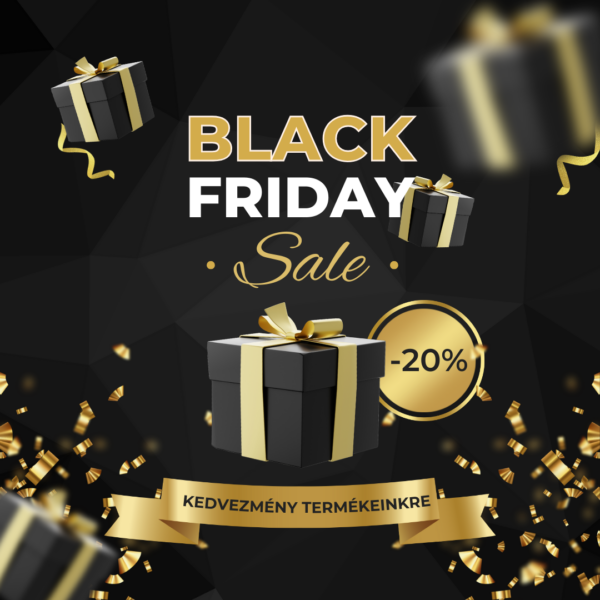 Gold Black Friday Sale Instagram Post