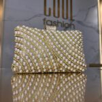 Danna köves-gyöngyös clutch