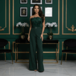 Vanilla smaragdzöld tollas overál