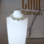 Florence ezüst gyöngyös nyaklánc