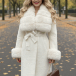 Alina krém alpacca szőrmés kabát