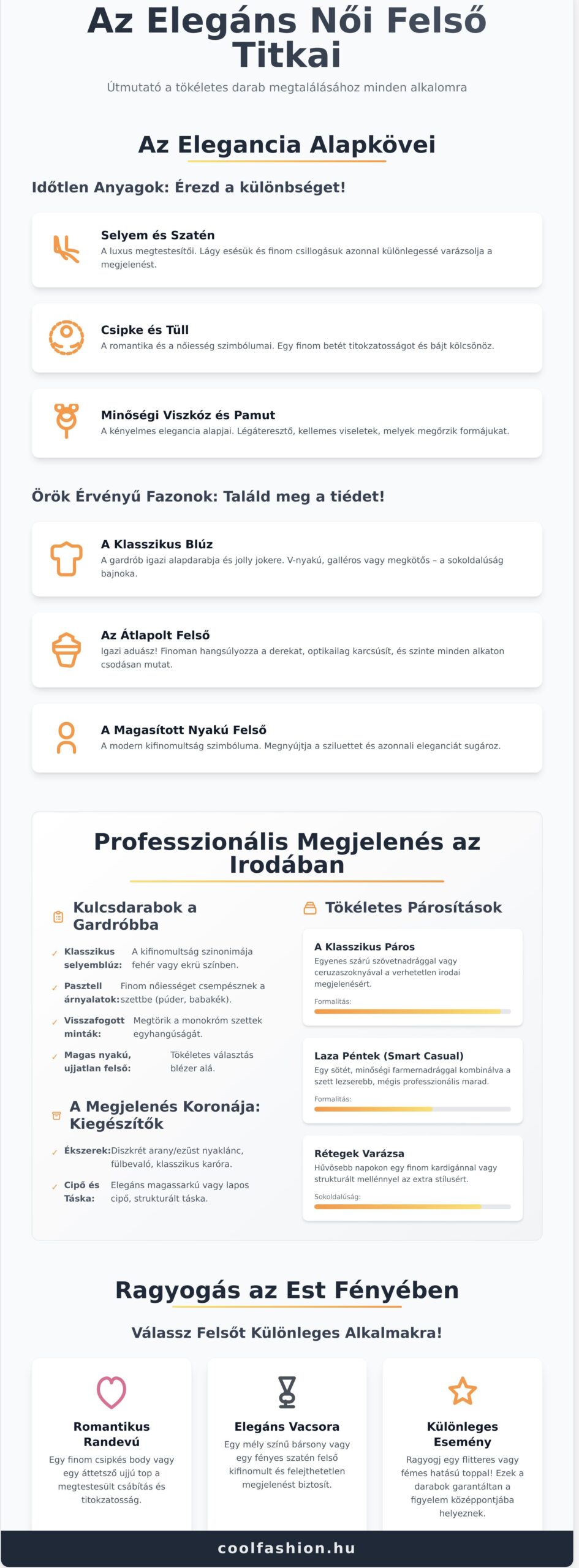 Elegáns női felső: A tökéletes darab az irodától a randevúig