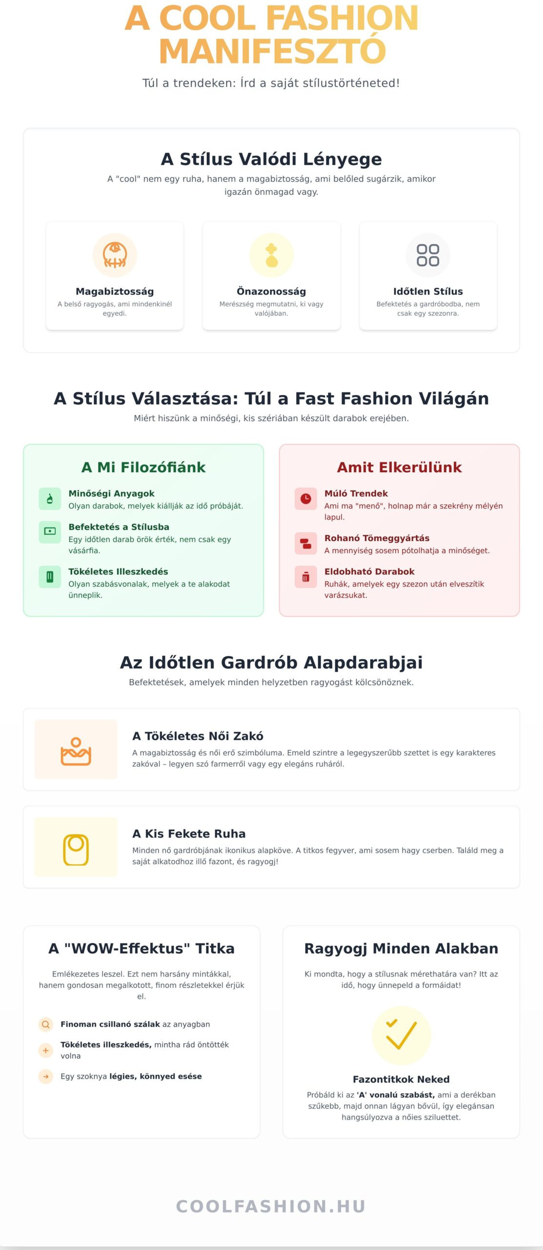 Cool Fashion: Több Mint Divat - A Magabiztos Nő Stílusa