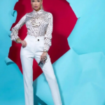 Mystic Day Fruzsina ekrü nadrág