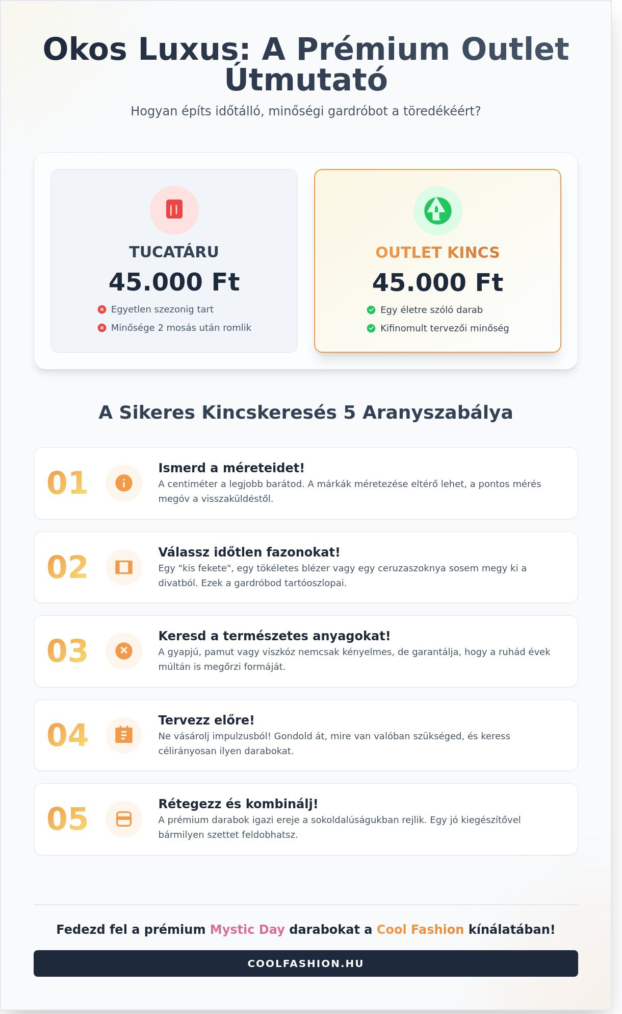 Outlet Női Ruházat: Így Építs Prémium Gardróbot Okosan 2026-ban