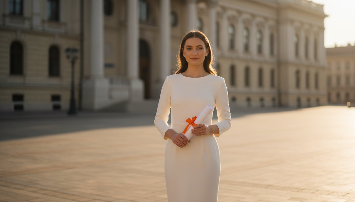 A tökéletes diplomaosztó ruha 2026-ban: Stíluskalauz a felejthetetlen ünnephez