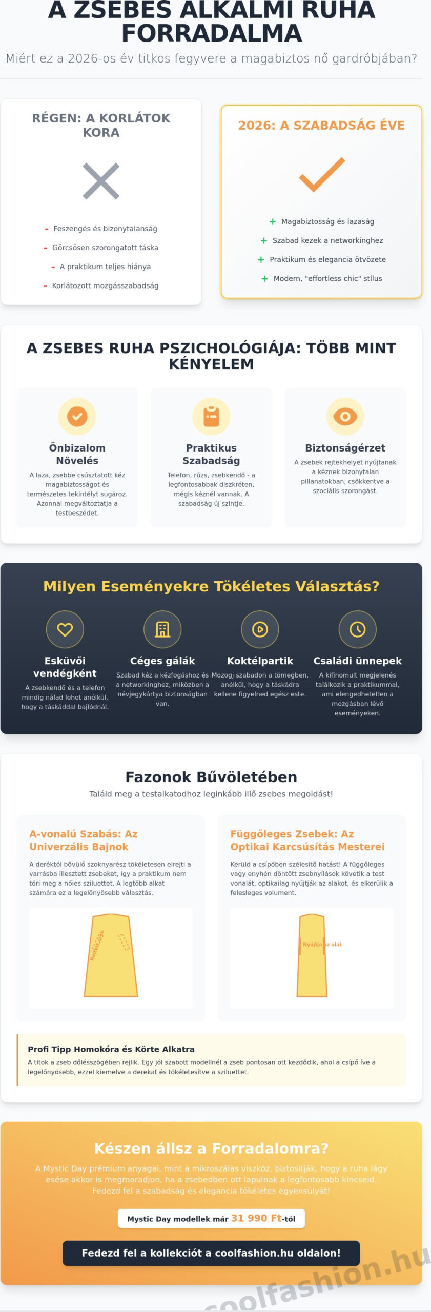 Zsebes alkalmi ruha: A modern elegancia és praktikum találkozása 2026-ban