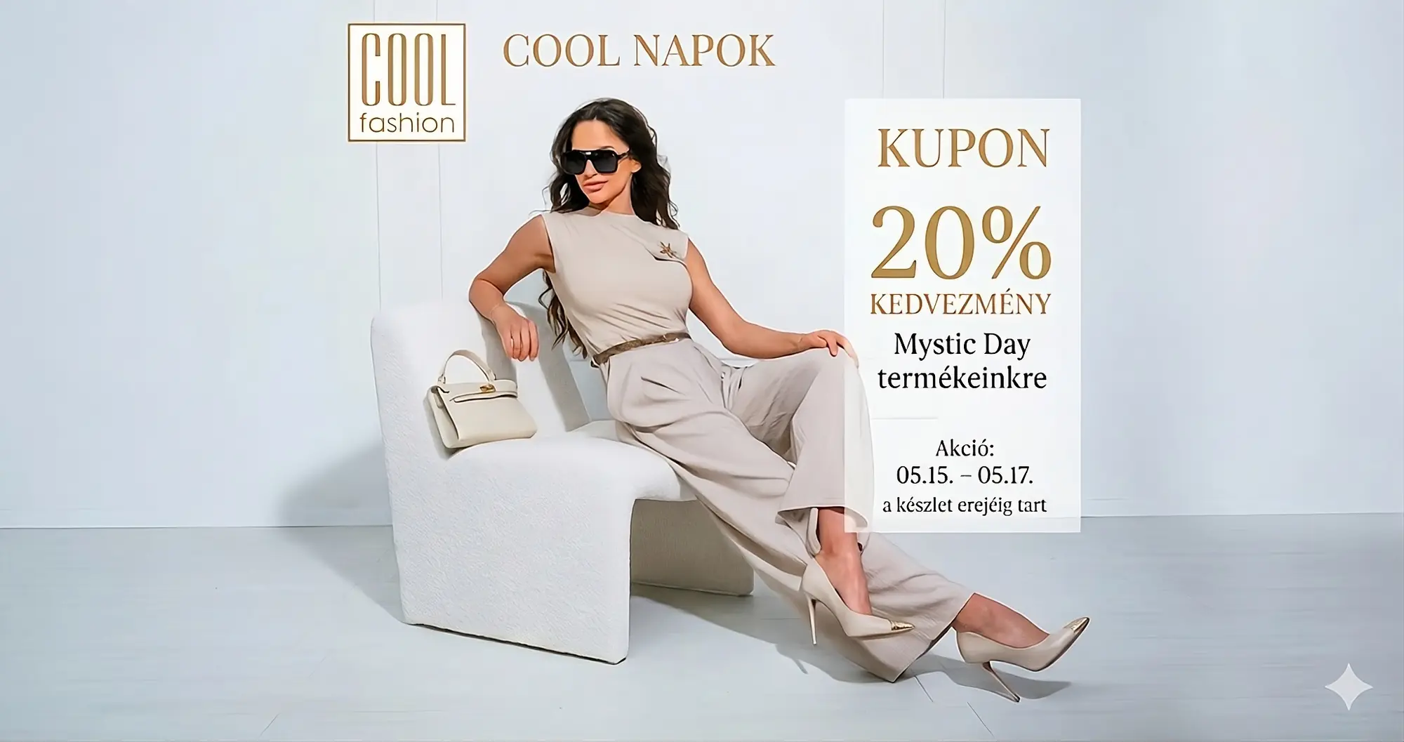 Cool Napok – 20% kedvezmény Mystic Day termékekre (05.15. – 05.17.)